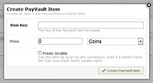 example payvault item